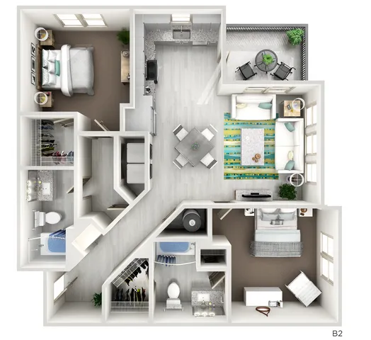 B2 Floor Plan