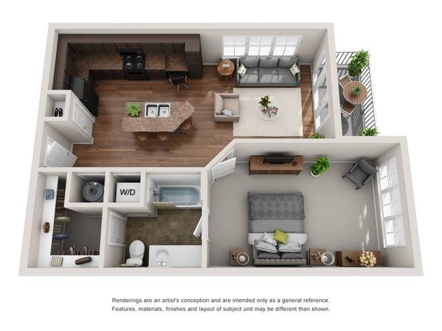 A3B Floor Plan
