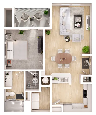 Cashiers Floor Plan