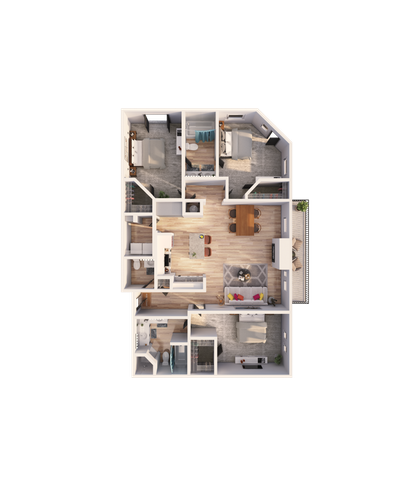C1 Floor Plan