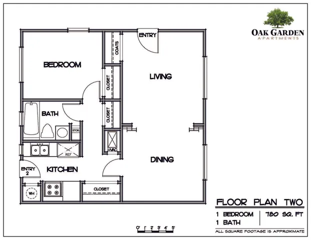 Oak Garden - Floor Plan Two