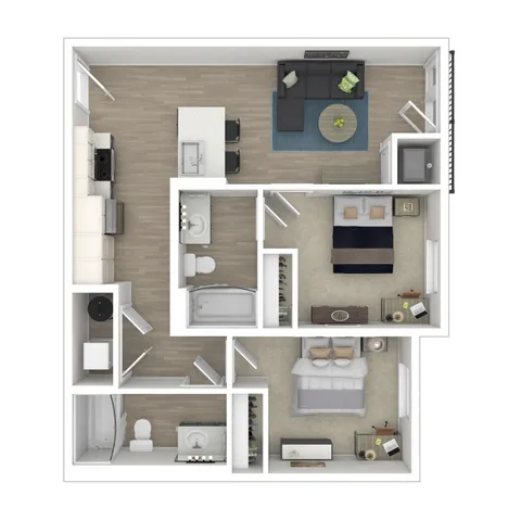 2x2 A 3D Floorplan
