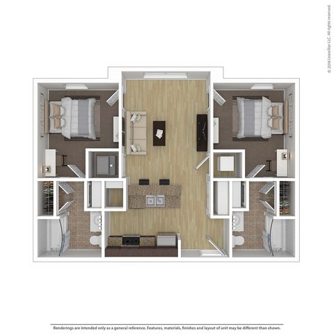2x2 Floorplan