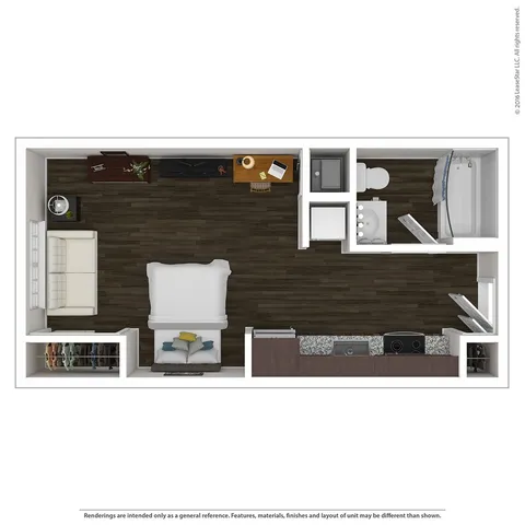 Studio Floorplan