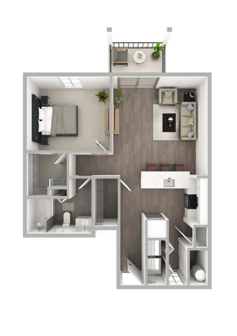 Harper Lower Renovated Floor Plan