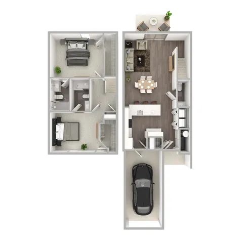 Roosevelt Renovated Floor Plan