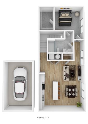 Flat No. 113