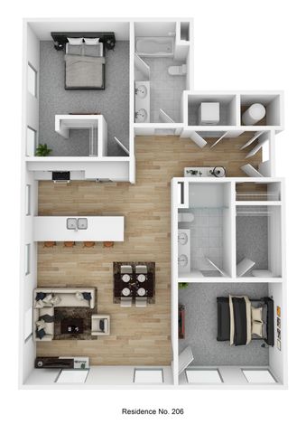 Residence No. 206