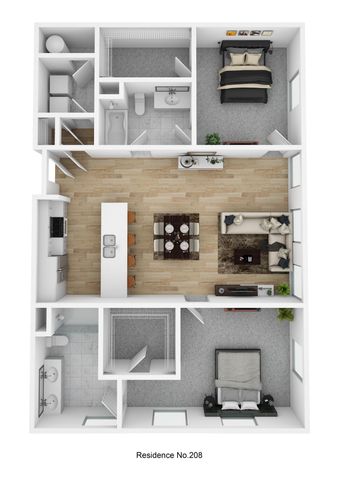 Residence No. 208
