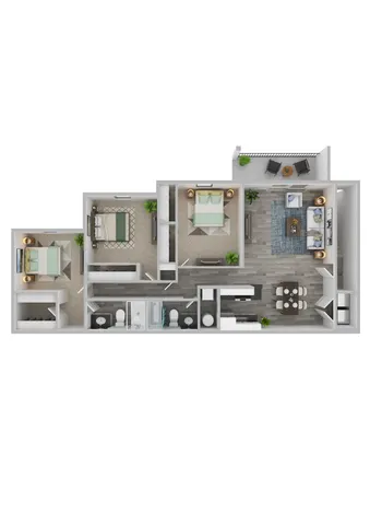 C2 Rendering w. Furniture