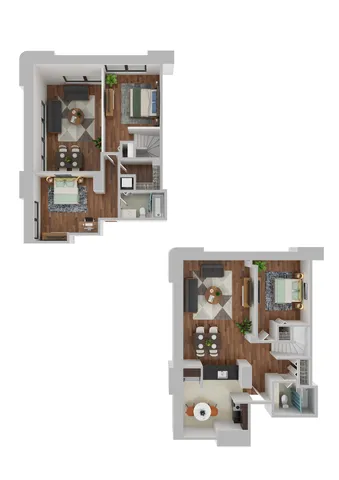 2x2 Bi-Level w/ Den D
