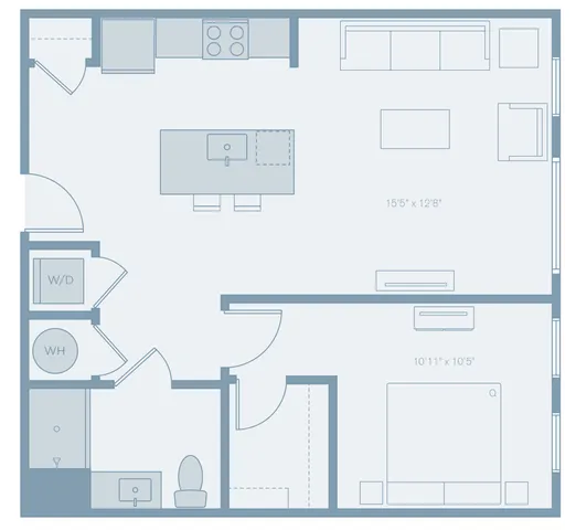 The Sutton | 1 Bedroom A