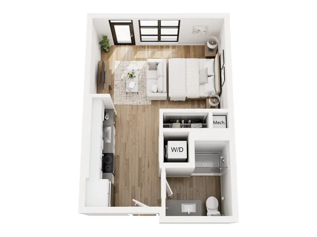 Studio Floorplan
