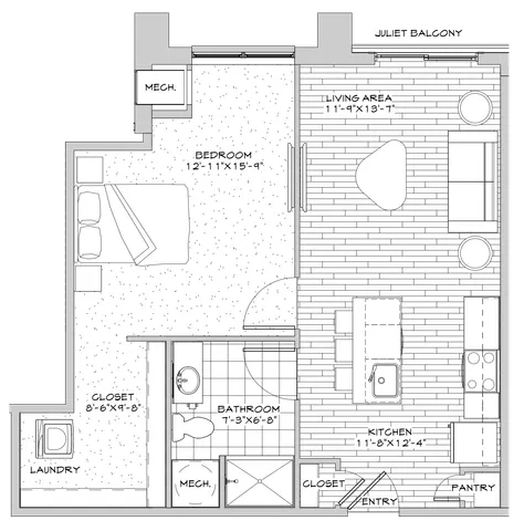 Jerome 401- 1bed