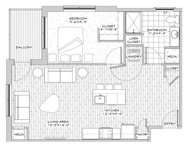 Jerome 307- 1bed