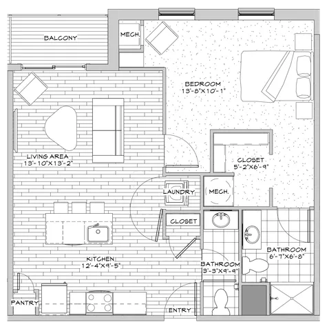Jerome 213- 1bed
