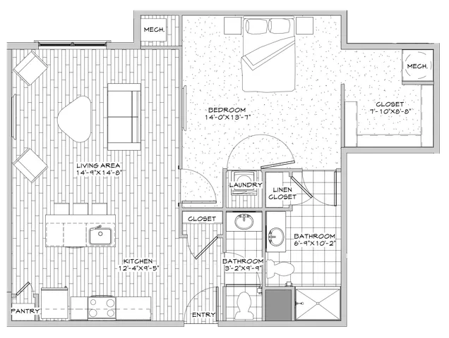Jerome 308- 1bed