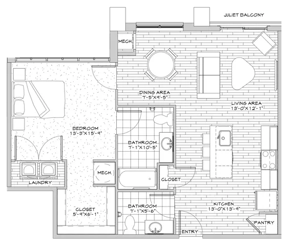 Jerome 301- 1bed