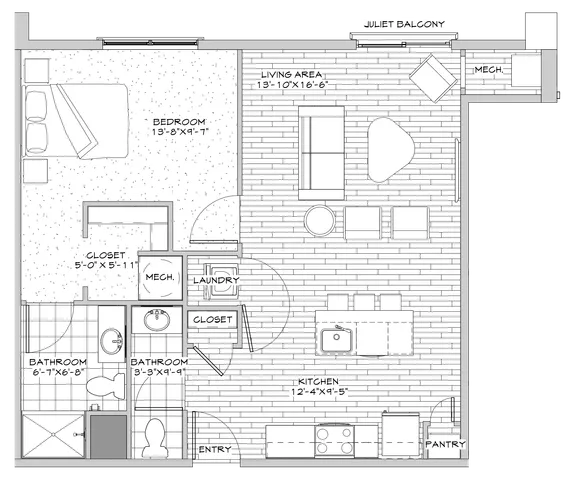 Jerome 214- 1bed