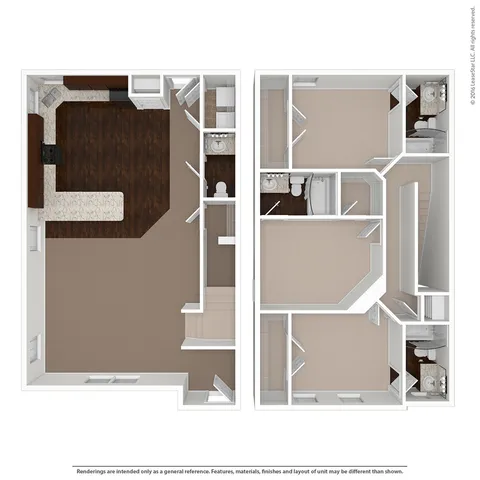 3 Bed 3.5 Bath