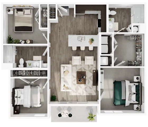 maxwell three bedroom apartment buckstone obetz ohio