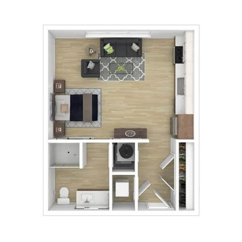 Studio 1 Bath C2