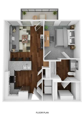 East Village A1 Floor Plan