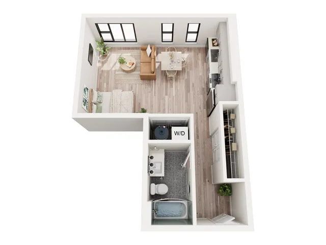 Studio Floorplan