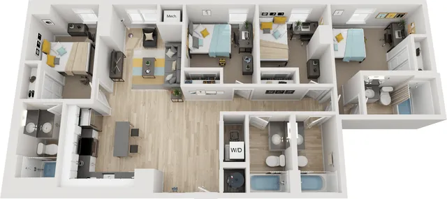 4 BED 4 BATH