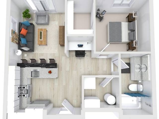 Timp Towers 3D Floor Plan