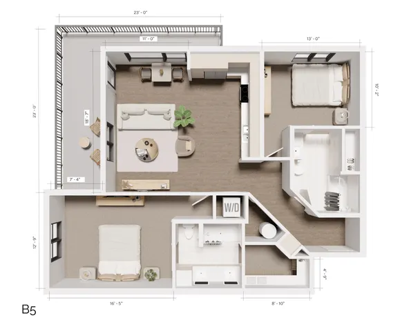 The Grandeur | B5 - Silverlake (2 Bedroom 2 Bath)