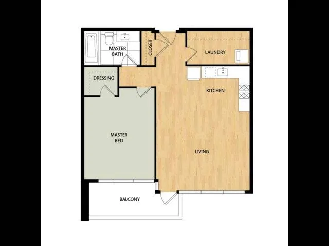 Sidecar One Bedroom One Bath - Burnside