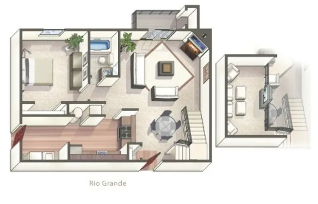 One Bedroom Apartment | Littleton CO Apartments | Summit Riverside Apartments