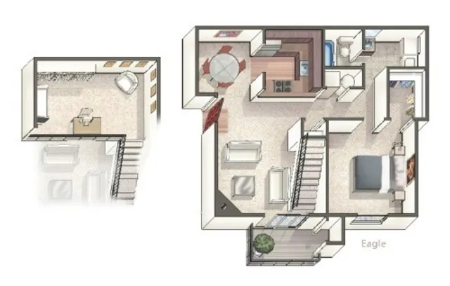 One Bedroom Apartment | Littleton CO Apartments | Summit Riverside Apartments