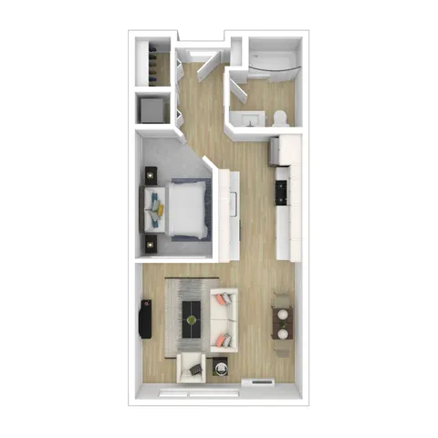 1 Bed 1 Bath Apartment | Apartments For Rent In Portland, OR | Splash Apartments