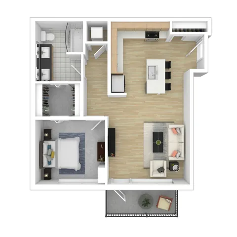 1 Bed 1 Bath Apartment | Apartments For Rent In Belltown, Seattle, WA | The Confidential