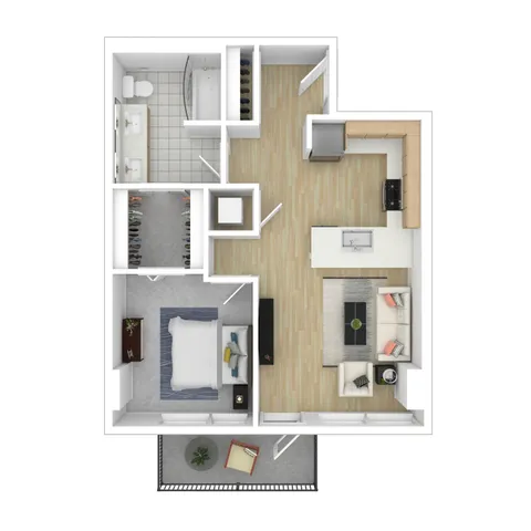 1 Bed 1 Bath Apartment | Apartments For Rent In Belltown, Seattle, WA | The Confidential