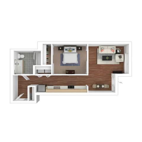 1 Bed 1 Bath Apartment | Apartments For Rent In Belltown, Seattle, WA | The Confidential