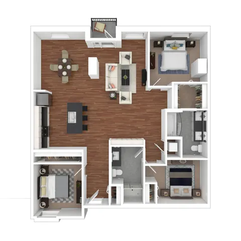 3 Bed 2 Bath Apartment | Apartments For Rent In Belltown, Seattle, WA | The Confidential