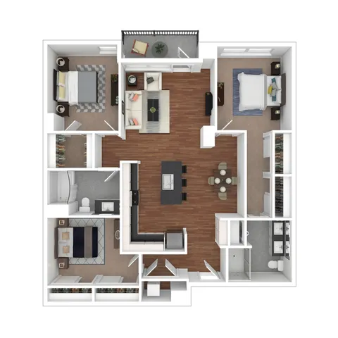 3 Bed 2 Bath Apartment | Apartments For Rent In Belltown, Seattle, WA | The Confidential