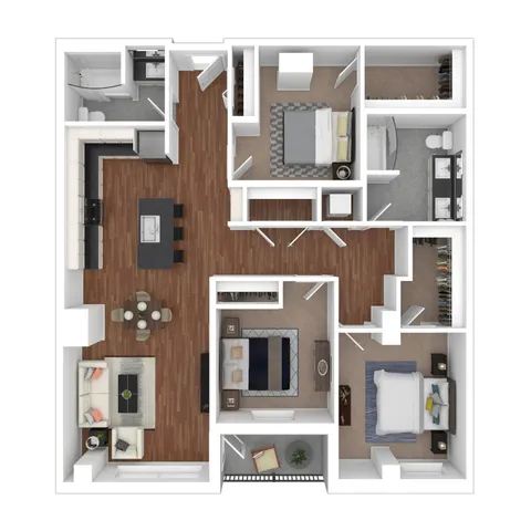3 Bed 2 Bath Apartment | Apartments For Rent In Belltown, Seattle, WA | The Confidential