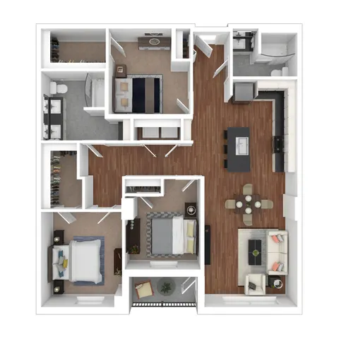 3 Bed 2 Bath Apartment | Apartments For Rent In Belltown, Seattle, WA | The Confidential