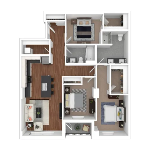 3 Bed 2 Bath Apartment | Apartments For Rent In Belltown, Seattle, WA | The Confidential