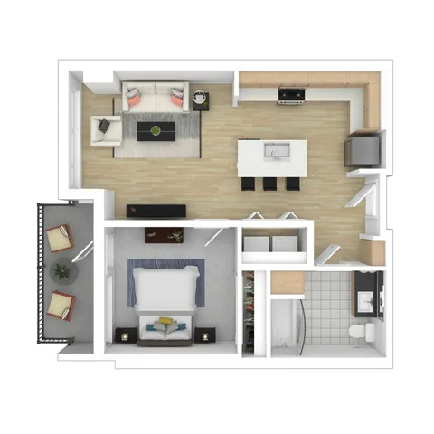 1 Bed 1 Bath Apartment | Apartments For Rent In Belltown, Seattle, WA | The Confidential