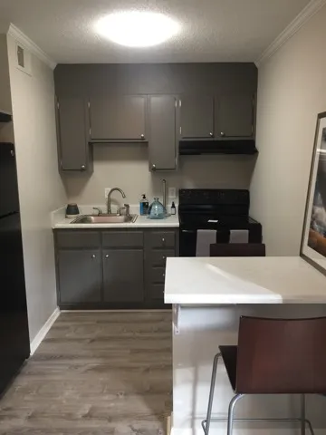 1BR kitchen