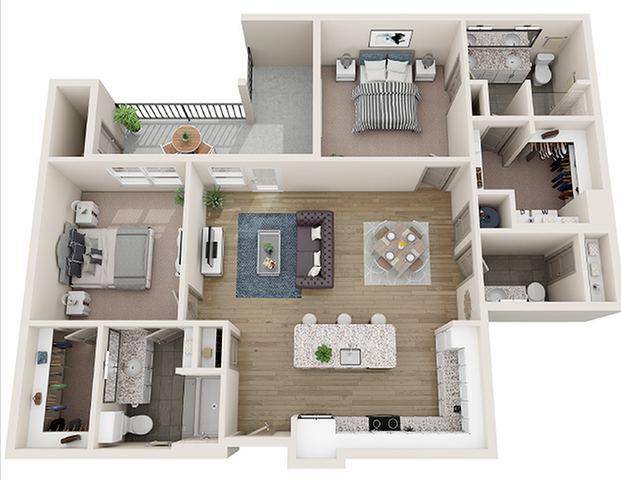 B3 Floor Plan
