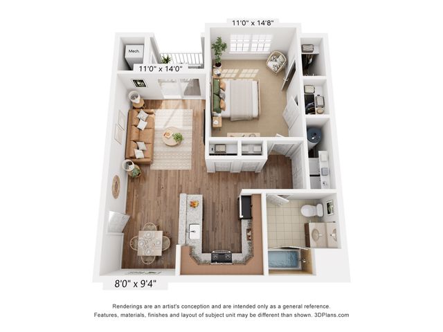 A1 Floor Plan