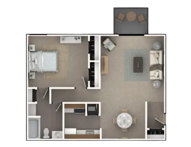1 bedroom