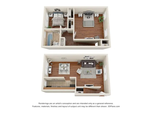 2 bedroom duplex