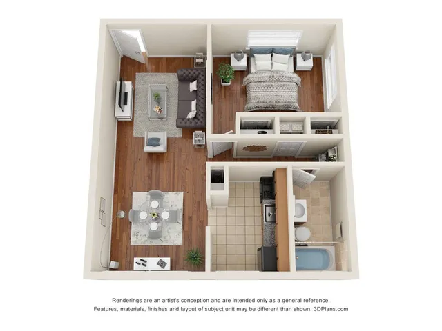1 bedroom standard